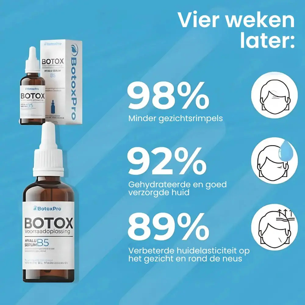 BotoxPro™ serumas nuo raukšlių | Atrodykite 10 metų jaunesnė vos per 7 dienas!