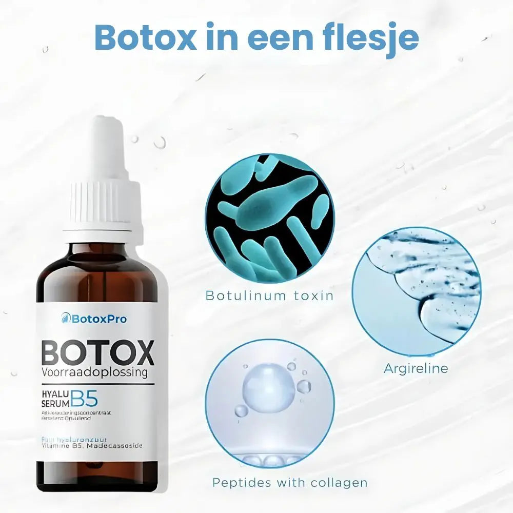 BotoxPro™ serumas nuo raukšlių | Atrodykite 10 metų jaunesnė vos per 7 dienas!